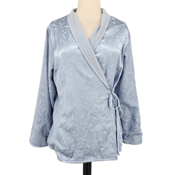 Sarah Spencer Intimates Pajama Wrap Top Robe – Size Large - Sleepwear - Picture 1 of 9